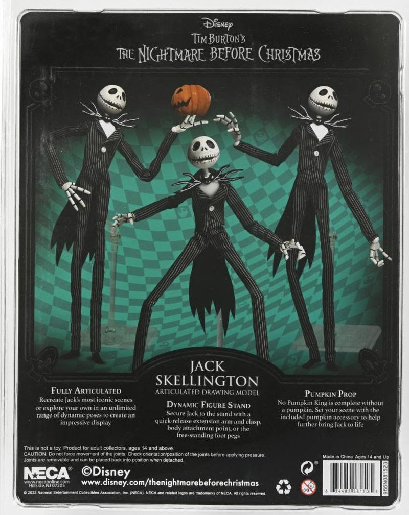 The Nightmare Before Christmas Jack Skellington Clothed Action Figure (Preorder Q1) - Collectables > Action Figures > toys -  Neca