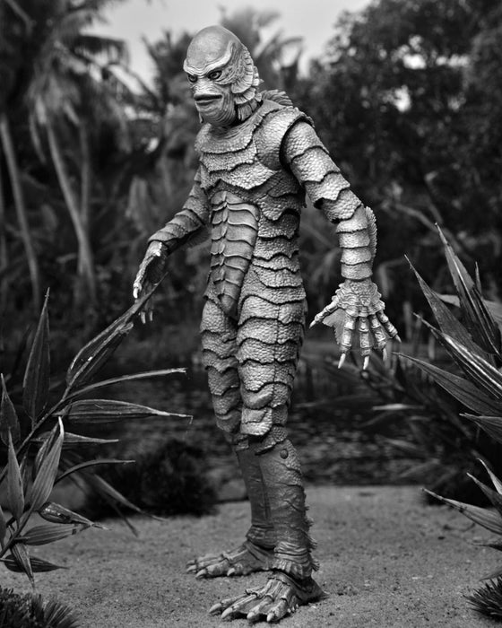 Universal Monsters -  Ultimate Creature from the Black Lagoon Figure - B&W (preorder) - Collectables > Action Figures > toys -  Neca