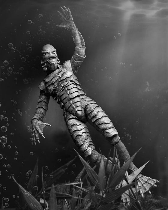Universal Monsters -  Ultimate Creature from the Black Lagoon Figure - B&W (preorder) - Collectables > Action Figures > toys -  Neca