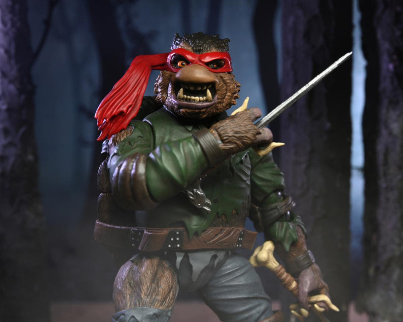 Universal Monsters x Teenage Mutant Ninja Turtles Ultimate Raphael as The Wolfman (preorder Q2) - Collectables > Action Figures > toys -  Neca