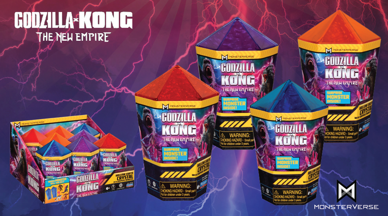 Godzilla X Kong - 2 inch -  MINI Figure in Crystal - Collectables > Action Figures > toys -  PLAYMATES