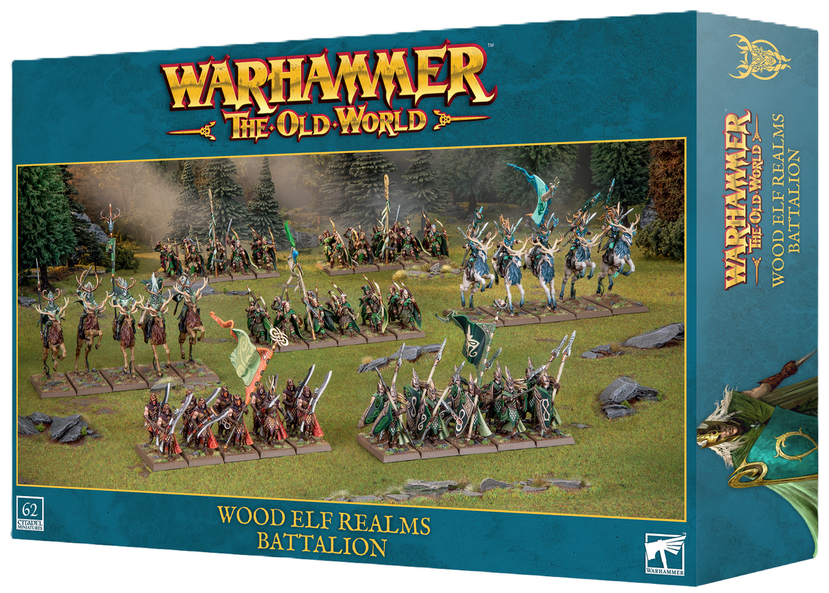 Warhammer: The Old World - Wood Elf Realms - Battalion — Toy Snowman