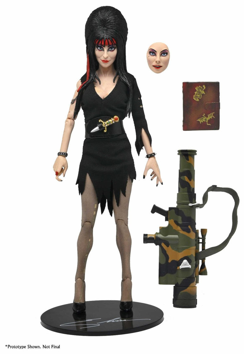 Elvira – 8” Clothed Action Figure – Commando Elvira - Collectables > Action Figures > toys -  Neca