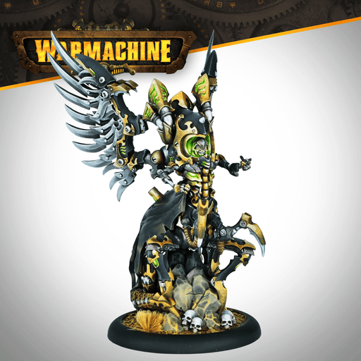 Warmachine - Cryx Necrofactorium - Mortenebra Perfected painted miniature - view 1