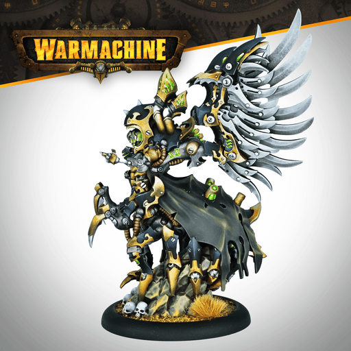 Warmachine - Cryx Necrofactorium - Mortenebra Perfected painted miniature - view 2