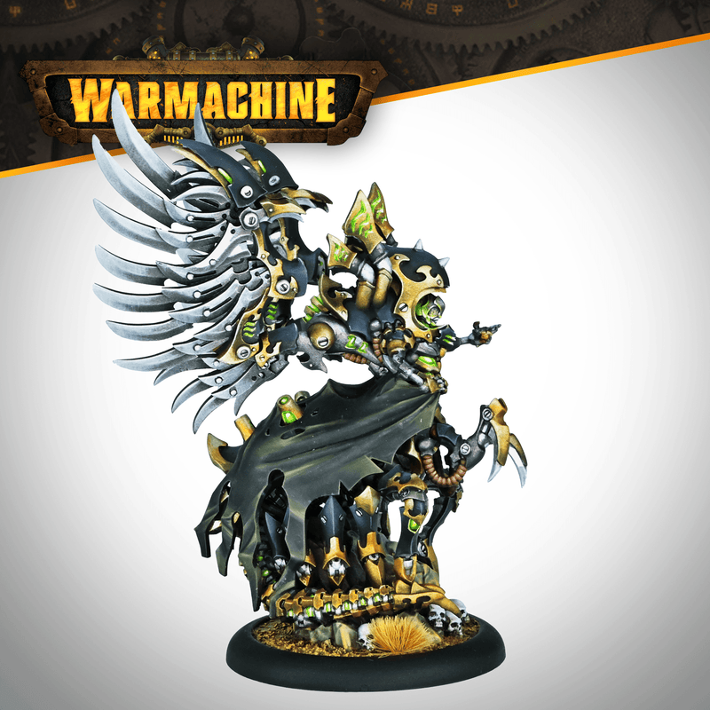 Warmachine - Cryx Necrofactorium - Mortenebra Perfected painted miniature - view 3