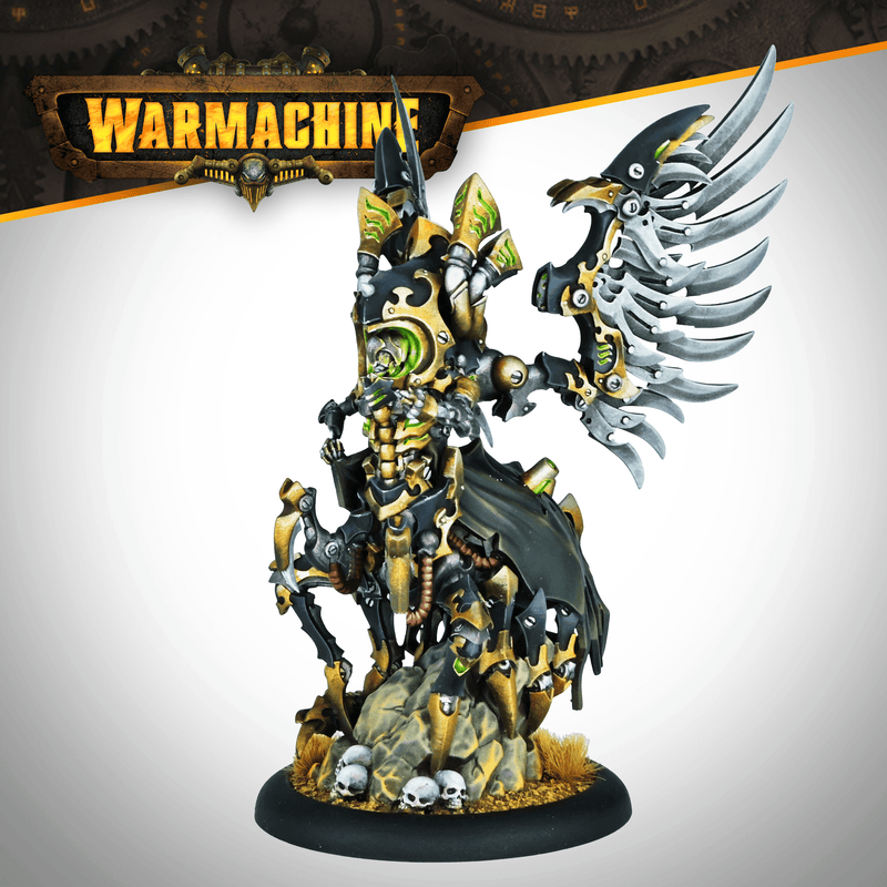 Warmachine - Cryx Necrofactorium - Mortenebra Perfected painted miniature - view 4