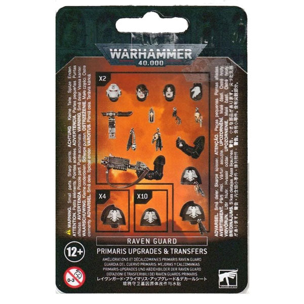 Warhammer 40,000 - Raven Guard - Primaris Upgrades and Transfers - Miniature -  Games Workshop