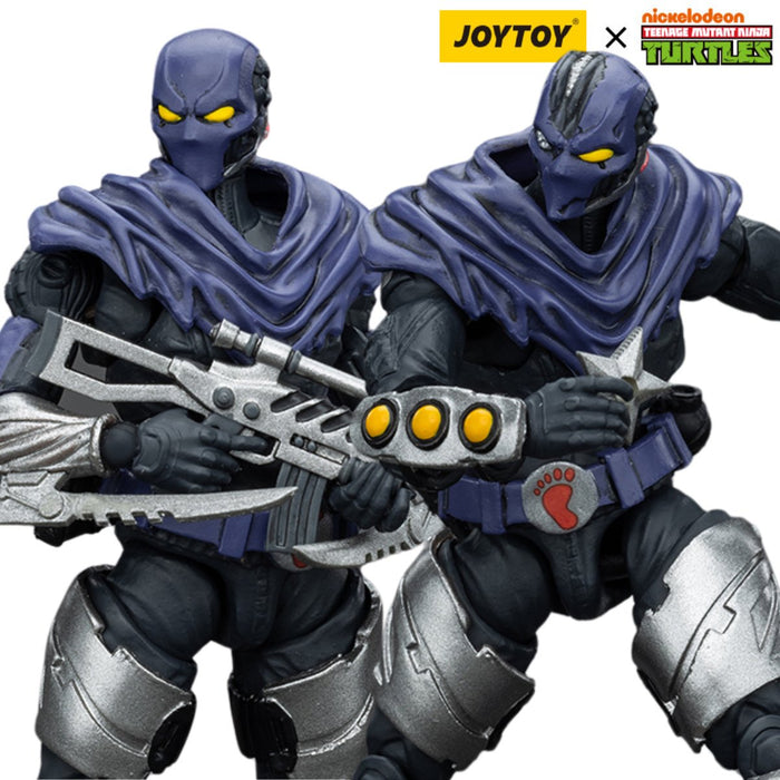 TMNT - 1/18 Scale Teenage Mutant Ninja Turtles - Foot Soldier SET OF 2 (Both Versions) - Collectables > Action Figures > toys -  Joy Toy