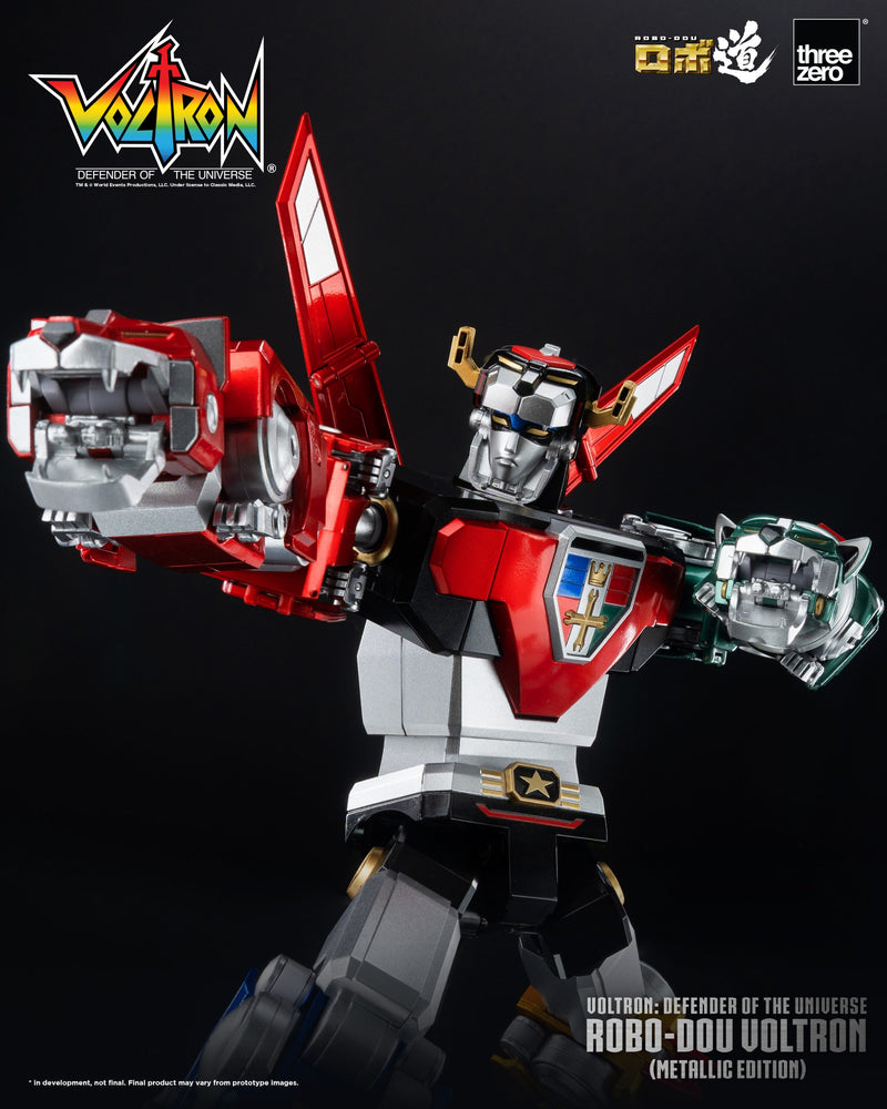 Voltron: Defender of the Universe ROBO-DOU Voltron (Metallic Edition) - Collectables > Action Figures > toy -  ThreeZero