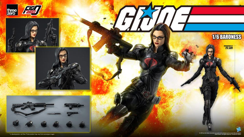 G.I. Joe FigZero Baroness 1/6 Scale Action Figure (preorder  Q3 2025) - Collectables > Action Figures > toys -  ThreeZero