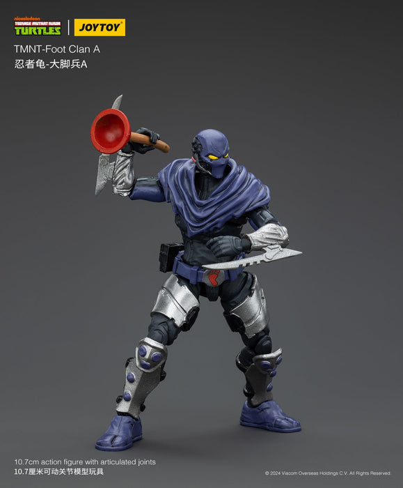 TMNT - 1/18 Scale Teenage Mutant Ninja Turtles - Foot Soldier SET OF 2 (Both Versions) - Collectables > Action Figures > toys -  Joy Toy