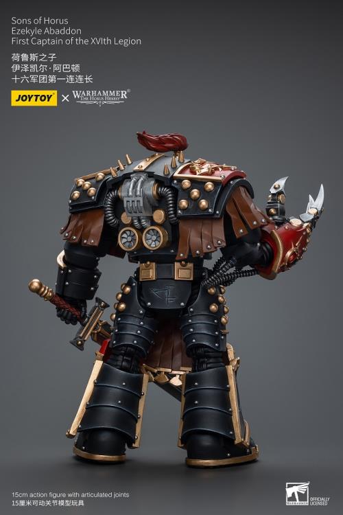 Joy Toy - Warhammer 40K - Sons of Horus - Ezekyle Abaddon, First Captain of the XVLth Legion - Collectables > Action Figures > toys -  Joy Toy