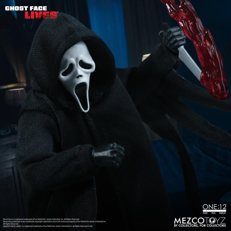 One:12 Collective - Ghost Face Lives - Ghost Face - Collectables > Action Figures > toys -  MEZCO TOYS
