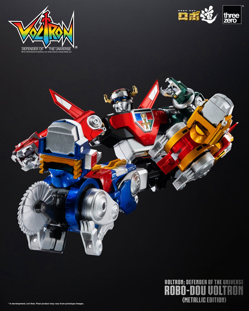 Voltron: Defender of the Universe ROBO-DOU Voltron (Metallic Edition) - Collectables > Action Figures > toy -  ThreeZero