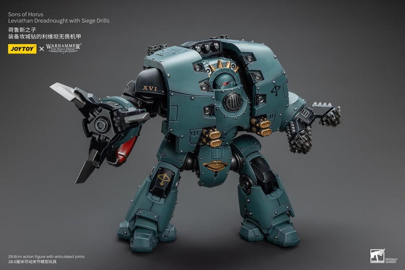 Joy Toy - Warhammer 40K - Sons of Horus - Leviathan Dreadnought with Siege Drill and Siege Claw - Collectables > Action Figures > toys -  Joy Toy