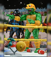 Teenage Mutant Ninja Turtles Adventures Stump Wrestling Turtles (Archie Comics) Four-Pack - Collectables > Action Figures > toys -  Neca