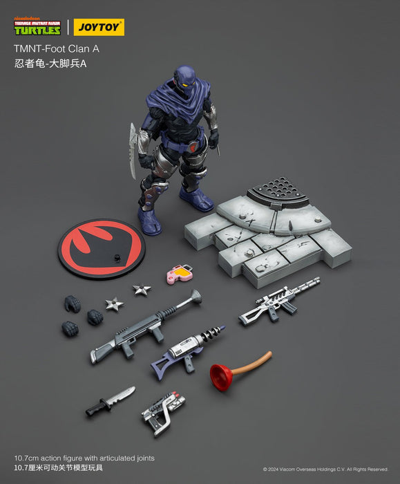 TMNT - 1/18 Scale Teenage Mutant Ninja Turtles - Foot Soldier SET OF 2 (Both Versions) - Collectables > Action Figures > toys -  Joy Toy