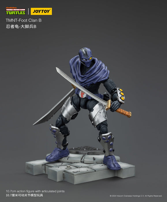 TMNT - 1/18 Scale Teenage Mutant Ninja Turtles - Foot Soldier SET OF 2 (Both Versions) - Collectables > Action Figures > toys -  Joy Toy