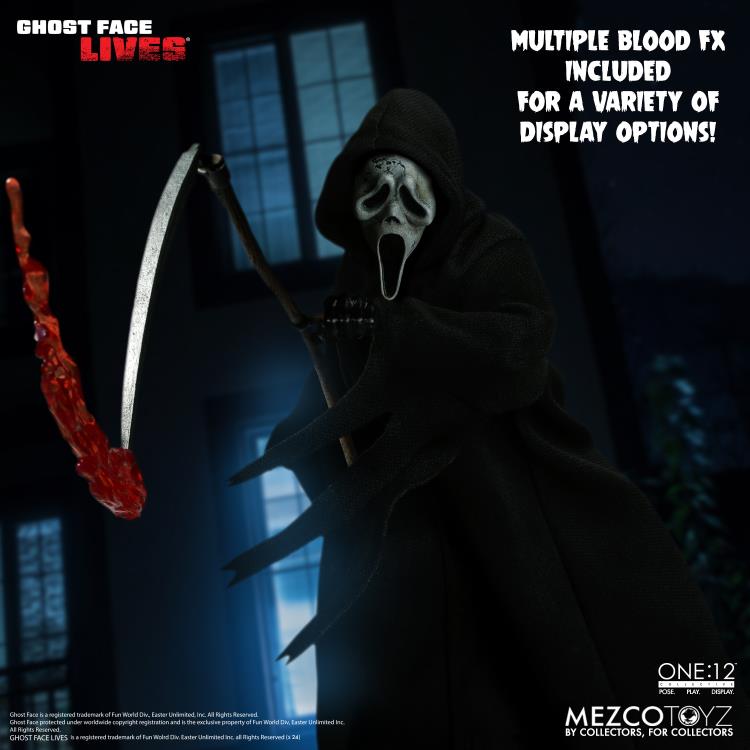 One:12 Collective - Ghost Face Lives - Ghost Face - Collectables > Action Figures > toys -  MEZCO TOYS