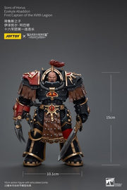 Joy Toy - Warhammer 40K - Sons of Horus - Ezekyle Abaddon, First Captain of the XVLth Legion - Collectables > Action Figures > toys -  Joy Toy