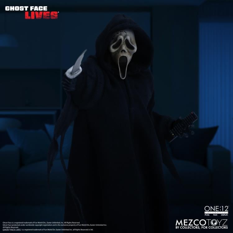 One:12 Collective - Ghost Face Lives - Ghost Face - Collectables > Action Figures > toys -  MEZCO TOYS