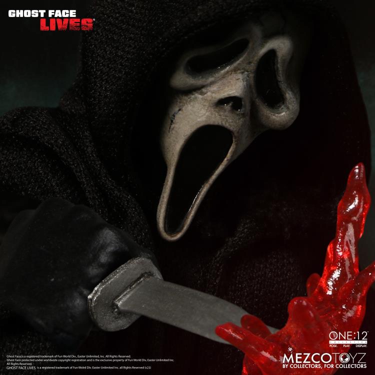 One:12 Collective - Ghost Face Lives - Ghost Face - Collectables > Action Figures > toys -  MEZCO TOYS