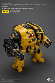 Joy Toy - Warhammer 40K - Imperial Fists - Leviathan Dreadnought with Cyclonic Melta Lance and Storm Cannon - Collectables > Action Figures > toys -  Joy Toy