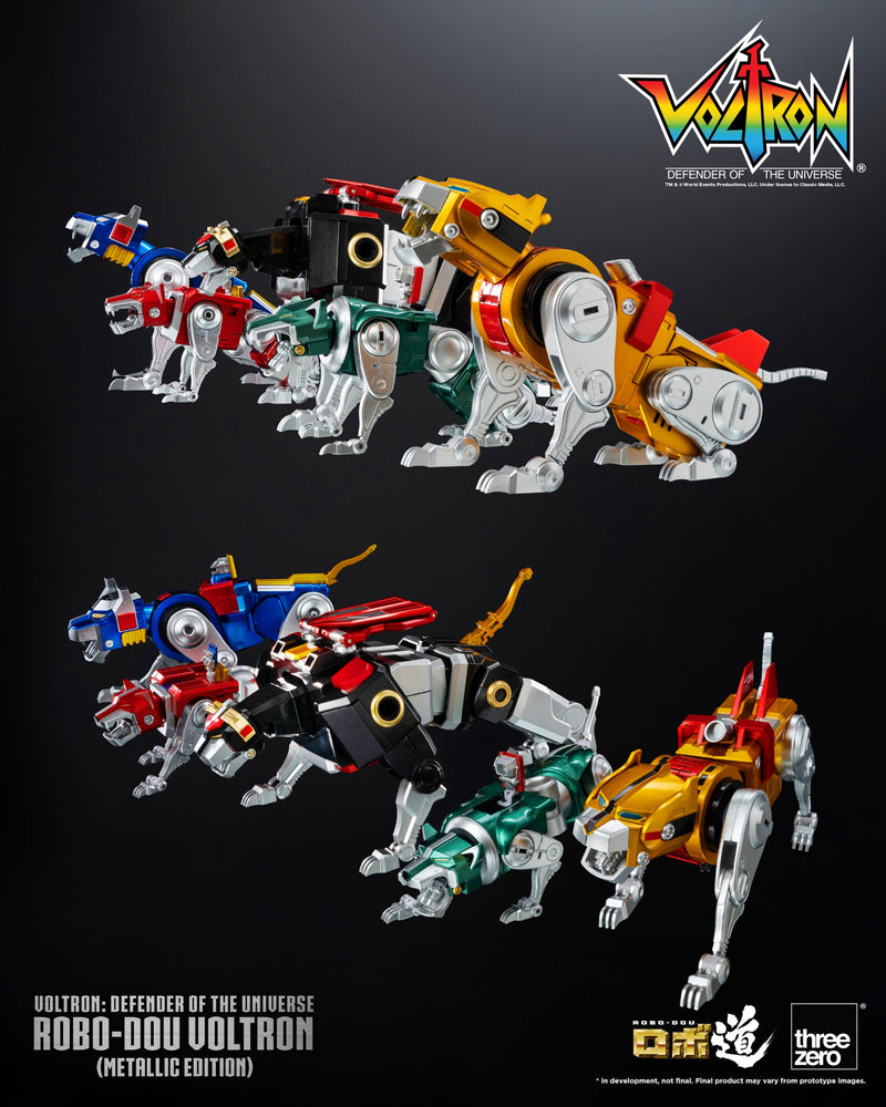 Voltron: Defender of the Universe ROBO-DOU Voltron (Metallic Edition) - Collectables > Action Figures > toy -  ThreeZero