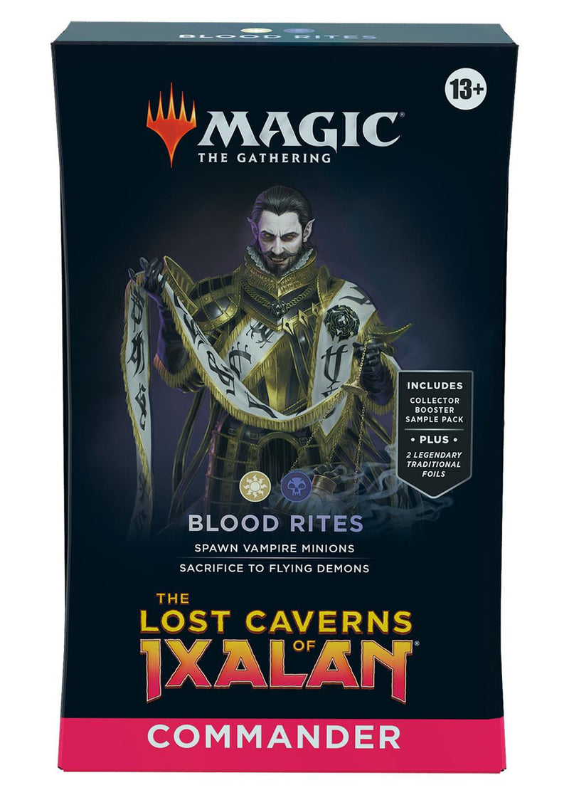 The Lost Caverns of Ixalan: Commander - Commander Deck - Blood Rites - Card Games > Collectables > TCG > CCG -  wizards of the coast