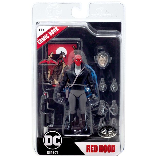 Batman: The Adventures Continue DC Page Punchers Red Hood 6" Action Figure with Comic - Platinum / chase - Collectables > Action Figures > toy -  McFarlane Toys