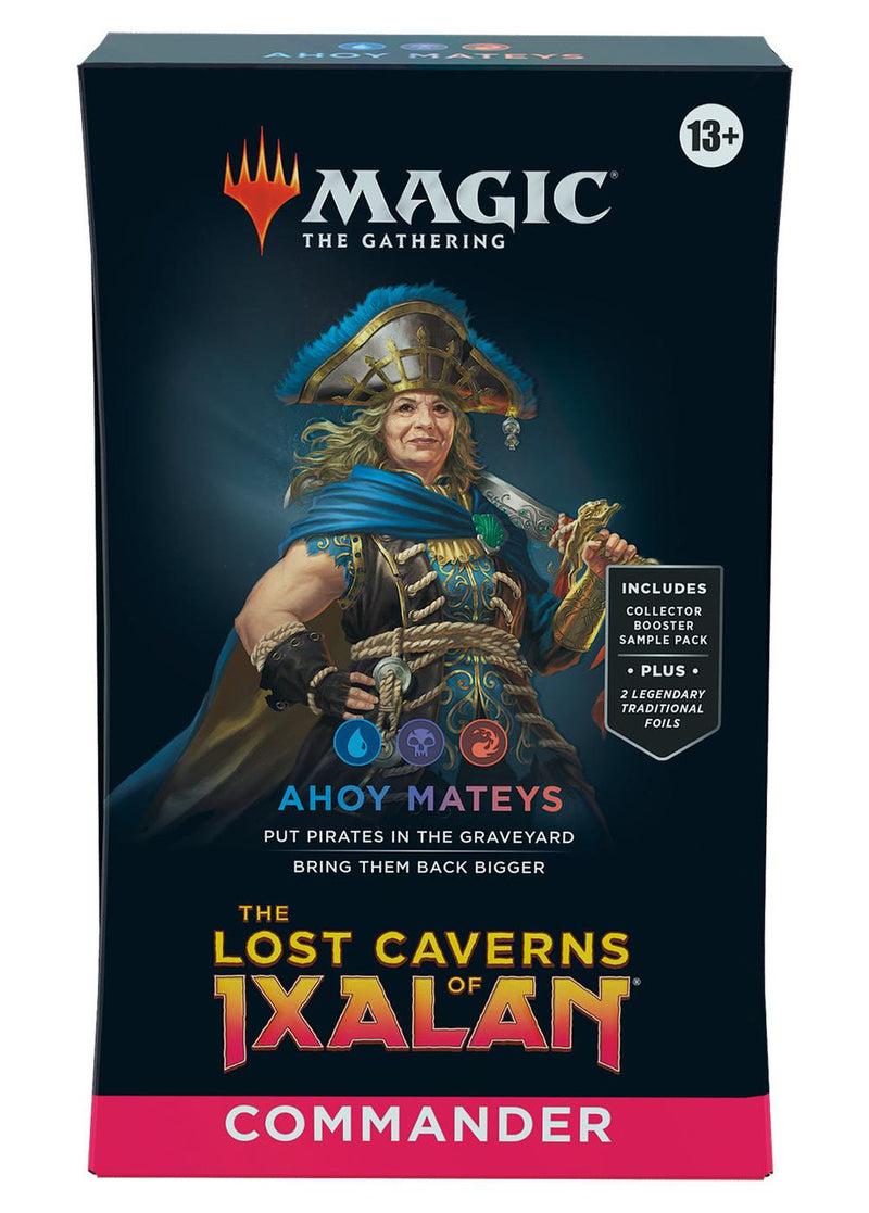 The Lost Caverns of Ixalan: Commander - Commander Deck - Ahoy Mateys - Card Games > Collectables > TCG > CCG -  wizards of the coast