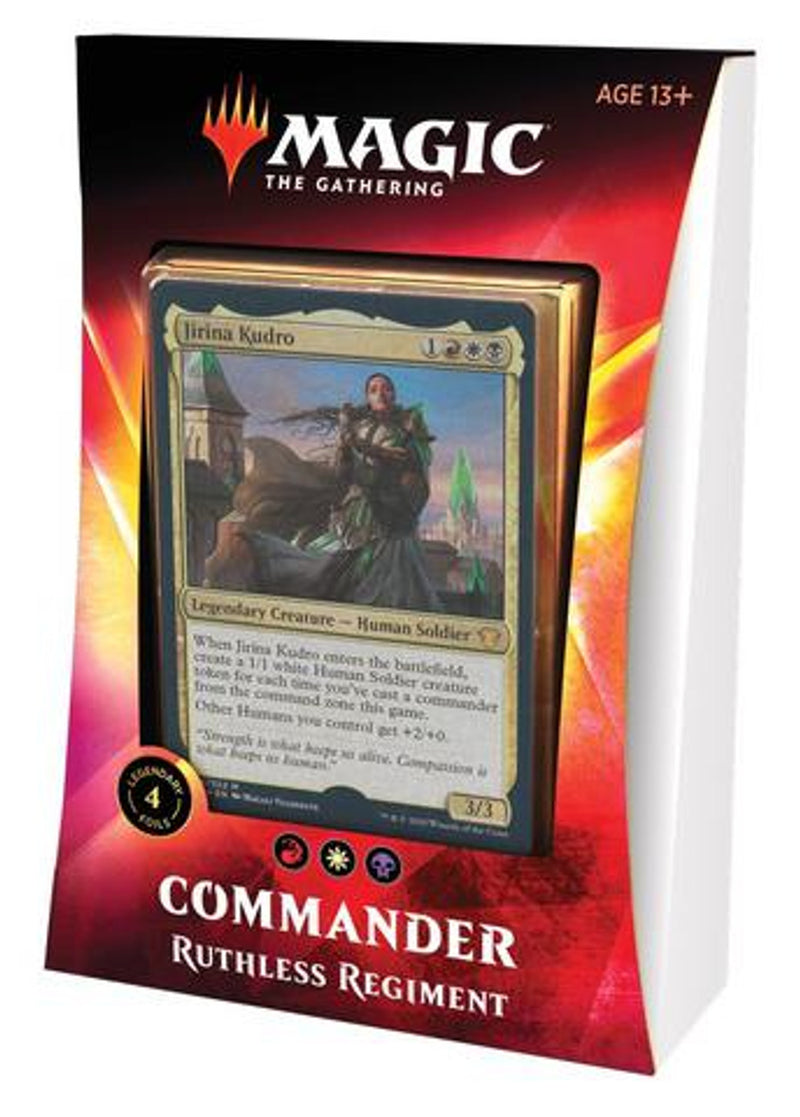 Commander 2020 - Commander Deck - Ruthless Regiment - Card Games > Collectables > TCG > CCG -  wizards of the coast