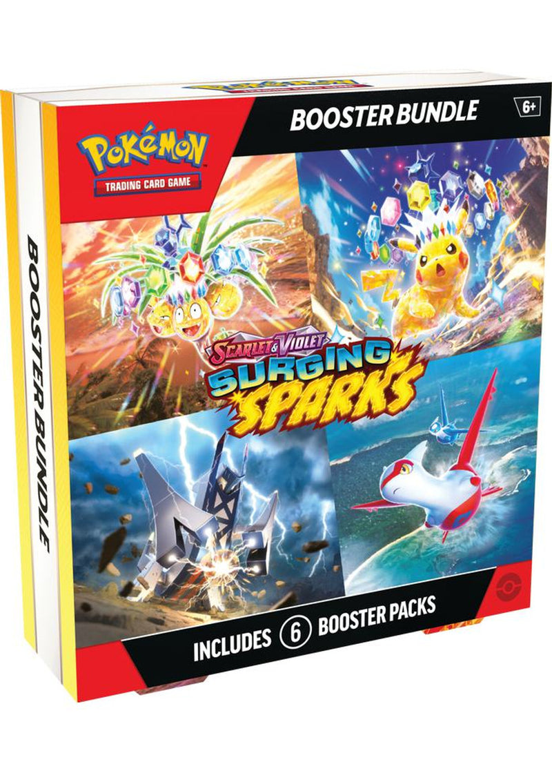 Pokémon TCG: Scarlet & Violet - Surging Sparks - Booster Bundle - Card Games > Collectables > TCG > CCG -  Pokemon TCG