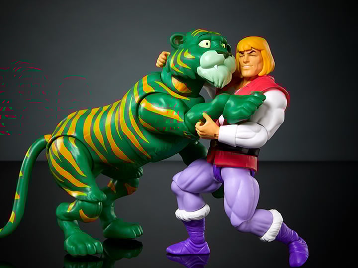 Masters of the Universe: Origins Prince Adam & Cringer (Cartoon Collection) Two-Pack - Collectables > Action Figures > toys -  Mattel