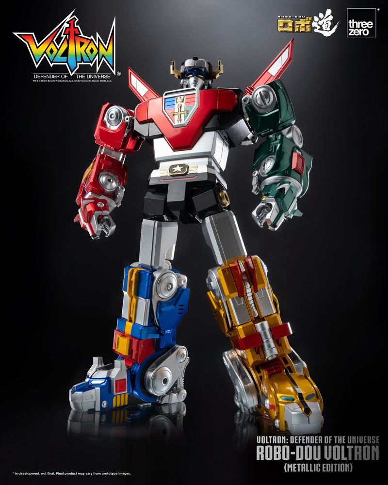 Voltron: Defender of the Universe ROBO-DOU Voltron (Metallic Edition) - Collectables > Action Figures > toy -  ThreeZero