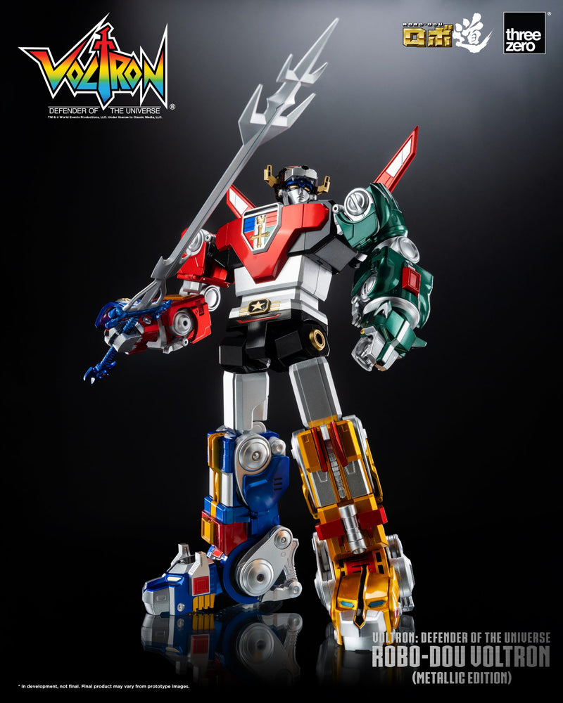 Voltron: Defender of the Universe ROBO-DOU Voltron (Metallic Edition) - Collectables > Action Figures > toy -  ThreeZero