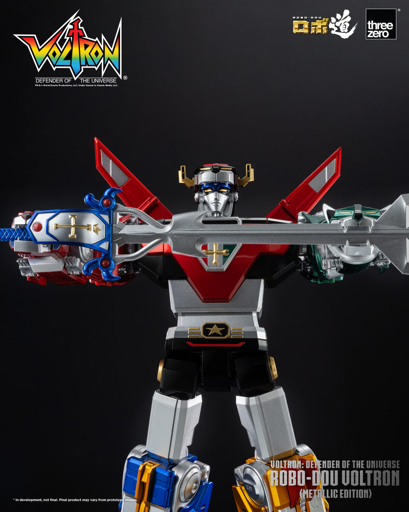 Voltron: Defender of the Universe ROBO-DOU Voltron (Metallic Edition) - Collectables > Action Figures > toy -  ThreeZero