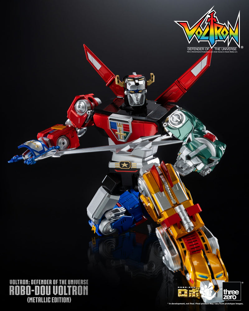 Voltron: Defender of the Universe ROBO-DOU Voltron (Metallic Edition) - Collectables > Action Figures > toy -  ThreeZero