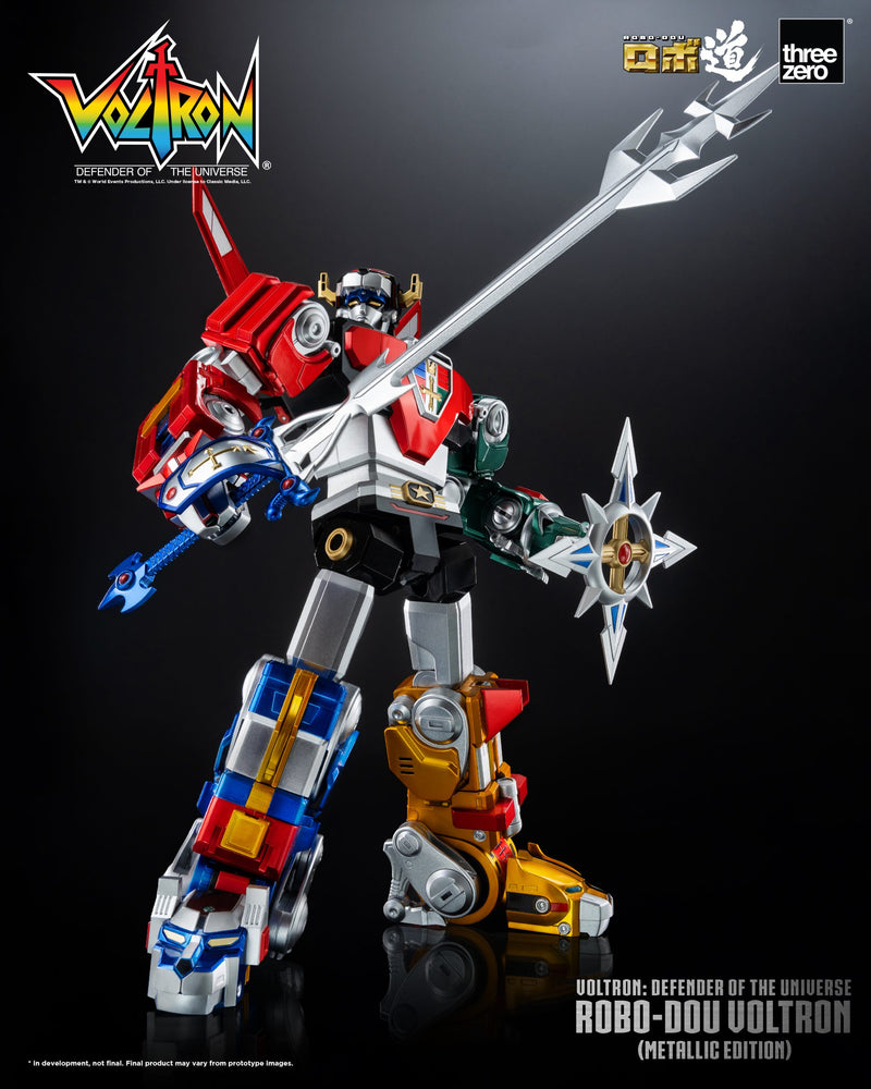 Voltron: Defender of the Universe ROBO-DOU Voltron (Metallic Edition) - Collectables > Action Figures > toy -  ThreeZero