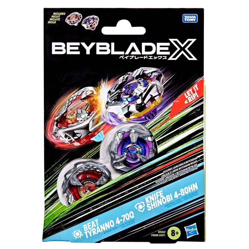 Beyblade BBX Beat Tyranno Knife Shinobi Battle Top - Collectables > Action Figures > toys -  Hasbro