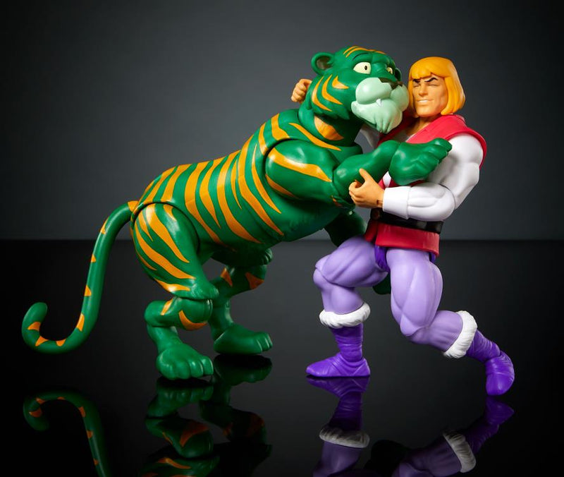 Masters of the Universe: Origins Prince Adam & Cringer (Cartoon Collection) Two-Pack - Collectables > Action Figures > toys -  Mattel