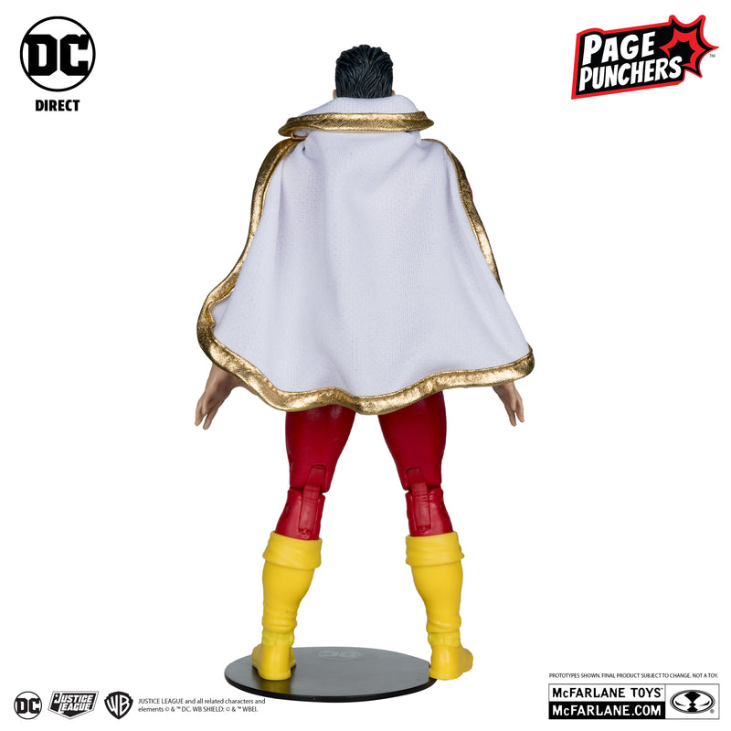 Dawn of DC DC Page Punchers Shazam 7" Action Figure with Comic - Collectables > Action Figures > toy -  McFarlane Toys