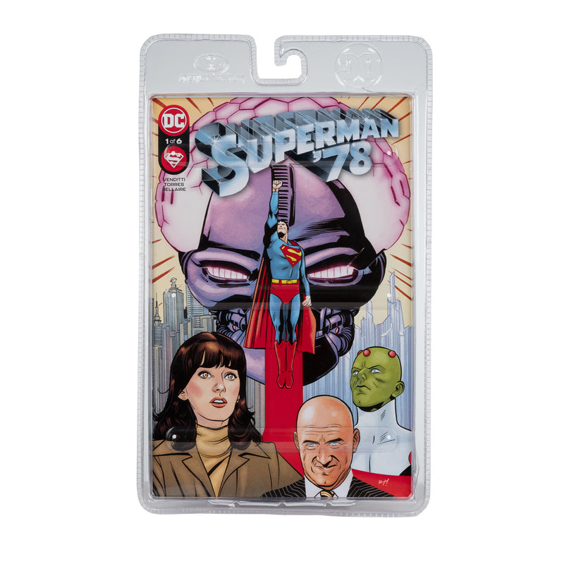 Superman '78 DC Page Punchers Superman 7" Action Figure with Comic - Collectables > Action Figures > toy -  McFarlane Toys