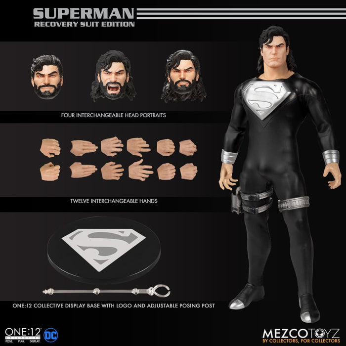 Pre Order ) Mezco One:12 Collective Superman Recovery Suit Edition A –  DJCCollectibles