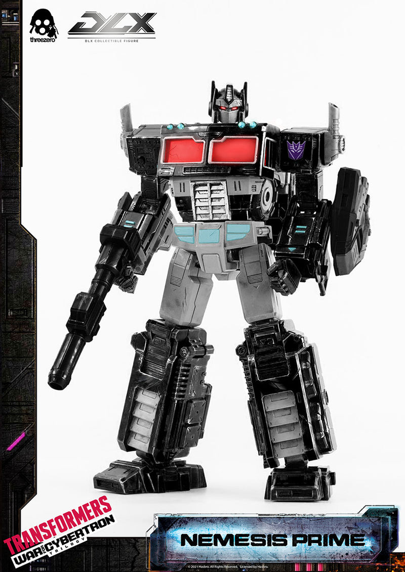 DLX Nemesis Prime Transformers: War For Cybertron Trilogy DLX Collectible Series - Action figure -  ThreeZero