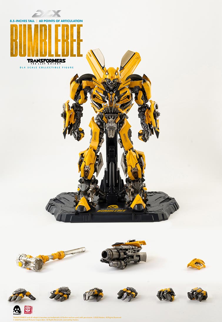 Bumblebee - Transformers: The Last Knight DLX - Action figure -  ThreeZero