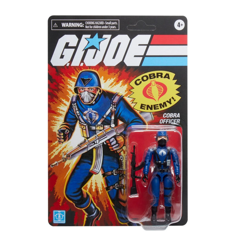 G.I. Joe Retro Collection Cobra Officer and Cobra Trooper 3 3/4-Inch Action Figures 2-Pack - Exclusive (preorder) - Action & Toy Figures -  Hasbro