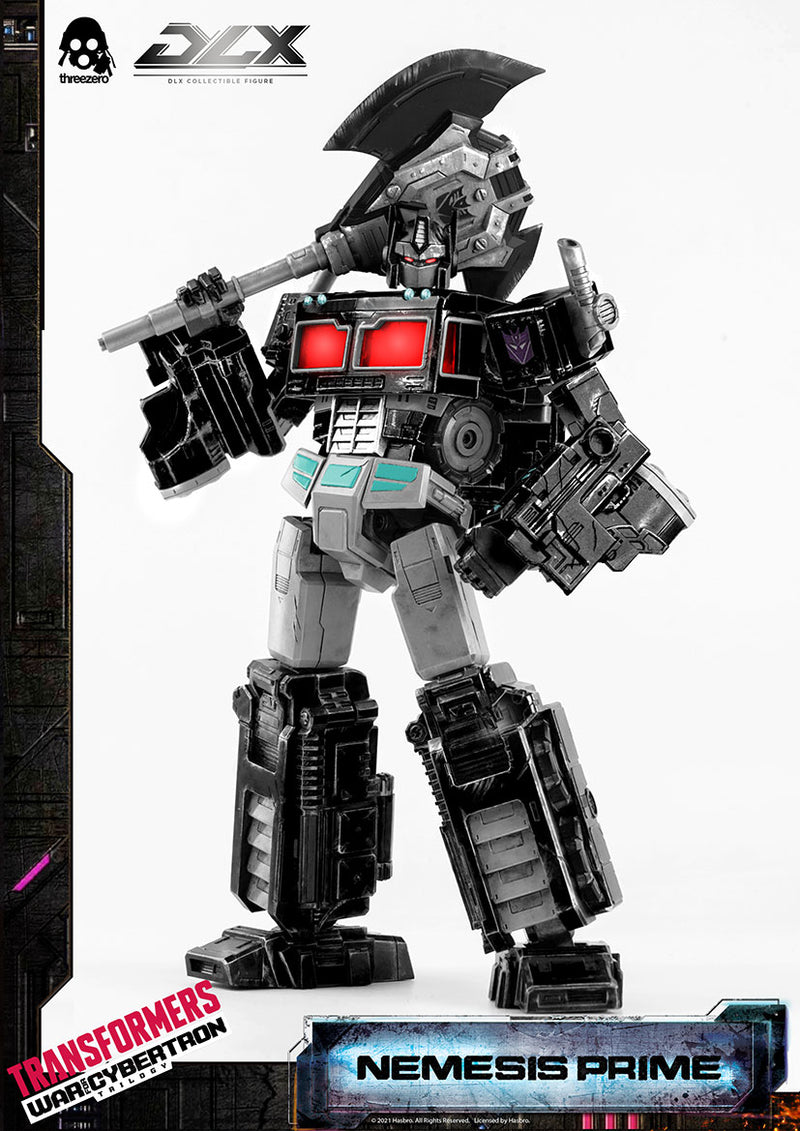 DLX Nemesis Prime Transformers: War For Cybertron Trilogy DLX Collectible Series - Action figure -  ThreeZero