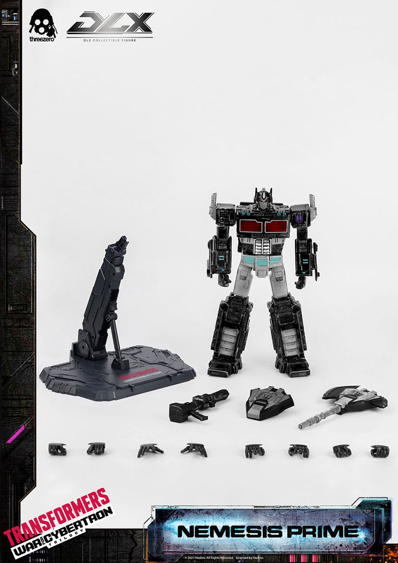 DLX Nemesis Prime Transformers: War For Cybertron Trilogy DLX Collectible Series - Action figure -  ThreeZero